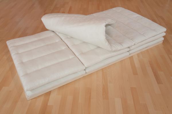 Moosburger Rosshaar-Untermatratze BIOCEN UM-RS 3/3